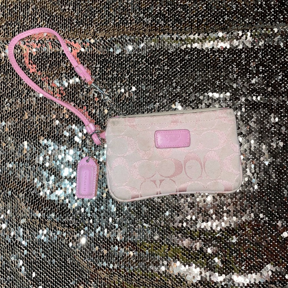 Cute mini coach wallet/purse. Real coach.